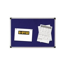 PANNELLO IN TESSUTO 90X120CM BLU FELT BOARD BI-OFFICE - FA0543178