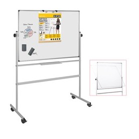 LAVAGNA MAGNETICA GIREVOLE PROFESSIONAL 100X150CM BI-OFFICE - QR0603