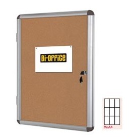 BACHECA PER INTERNI FONDO SUGHERO 9XA4 VERTICALE BI-OFFICE - VT630101150