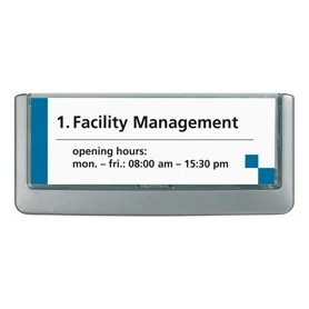 TARGA FUORI PORTA CLICK SIGN 149X53MM DURABLE - 4860-37