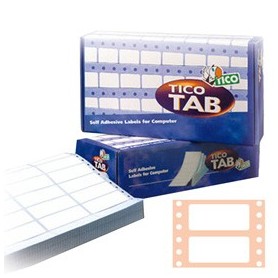 SCATOLA 6000 ETICHETTE ADESIVE TAB1-0722 72X23