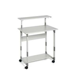 PC WORKSTATION SYSTEM 80 VH GRIGIO - 3718-10