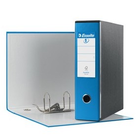 REGISTRATORE EUROFILE G53 BLU VIVIDA DORSO 8CM F.TO COMMERCIALE ESSELTE - 390753910