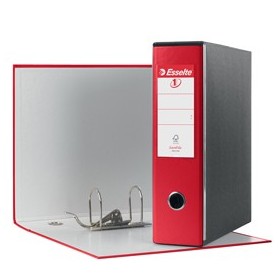 REGISTRATORE EUROFILE G53 ROSSO VIVIDA DORSO 8CM F.TO COMMERCIALE ESSELTE - 390753920