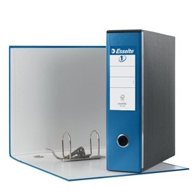 REGISTRATORE EUROFILE G53 BLU METAL DORSO 8CM F.TO COMMERCIALE ESSELTE - 390753960