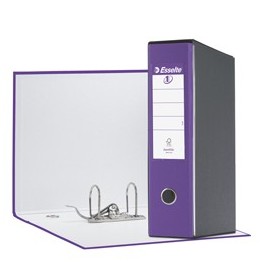 REGISTRATORE EUROFILE G55 VIOLA DORSO 8CM F.TO PROTOCOLLO ESSELTE - 390755950