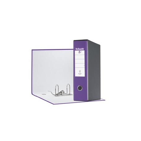 REGISTRATORE EUROFILE G55 VIOLA DORSO 8CM F.TO PROTOCOLLO ESSELTE - 390755950