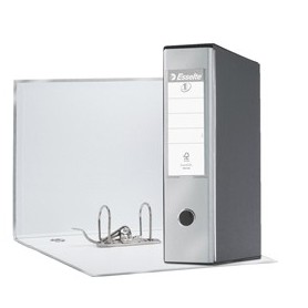 REGISTRATORE EUROFILE G55 GRIGIO METAL DORSO 8CM F.TO PROTOCOLLO ESSELTE - 390755970