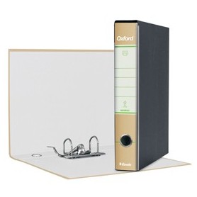REGISTRATORE OXFORD GREEN G84 AVANA DORSO 5CM F.TO PROTOCOLLO ESSELTE - 397840501