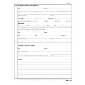 REGISTRO ANAGRAFICA CONDOMINIALE 297X210MM 48PAG E2528 - E2528