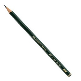 MATITA GRAFITE CASTELL 9000 B ESAGONALE FABER CASTELL - 119001