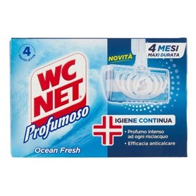 WC NET TAVOLETTA PROFUMOSO OCEAN FRESH (4X34GR) - M74838