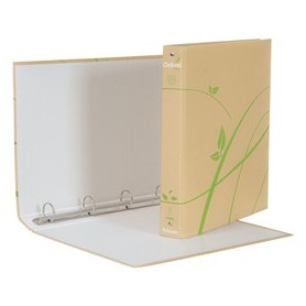 RACCOGLITORE A 4 ANELLI Ã30 AVANA F.TO 22 X 30 CM OXFORD GREEN ESSELTE - 397850502