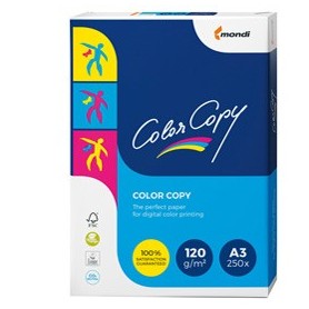 CARTA BIANCA COLOR COPY A3 297X420MM 120GR 250FG MONDI - 6332