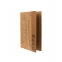 PORTA MENU' A4-24X34CM SUGHERO DESIGN CON 1 INSERTO DOPPIO - MC-DRA4-CORK
