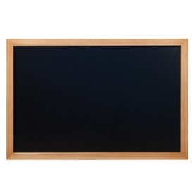 LAVAGNA NERA TEAK 40X60CM WOODY SECURIT - WBW-TE-40-60
