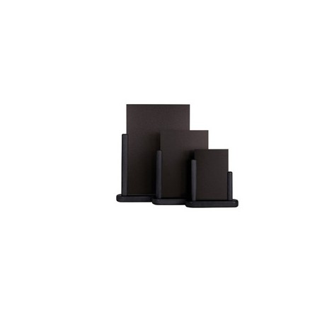 LAVAGNA DA TAVOLO NERO A5-20X23X6CM ELEGANT SECURIT - ELE-BL-ME