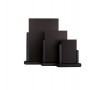 LAVAGNA DA TAVOLO NERO A5-20X23X6CM ELEGANT SECURIT - ELE-BL-ME
