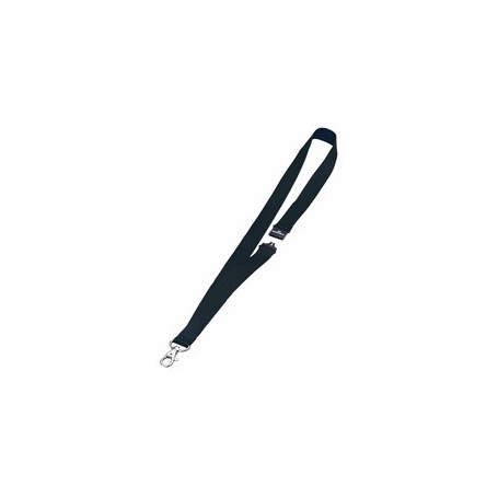 10 CORDONCINI PORTABADGE 20MM NERO DURABLE - 8137-01