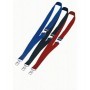10 CORDONCINI PORTABADGE 20MM ROSSO DURABLE - 8137-03