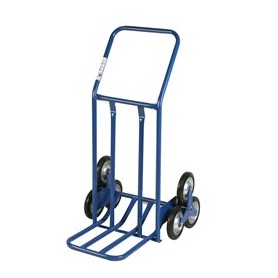 CARRELLO PORTATUTTO C/RUOTE PER SCALE PORTATA MAX 120KG HT0101 - HT 0101