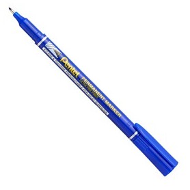 MARCATORE PERMANENTE NF 450 BLU PUNTA EXTRA-FINE AMIKO PENTEL - NF450-C