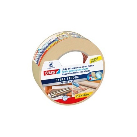 NASTRO BIADESIVO 50MMX25MT EXTRA-FORTE TESA - 05672-00000-12