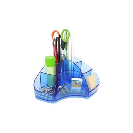 PORTAPENNE MULTIPOT CLASSIC AZZURRO TRASP. ARDA - TR7121BL