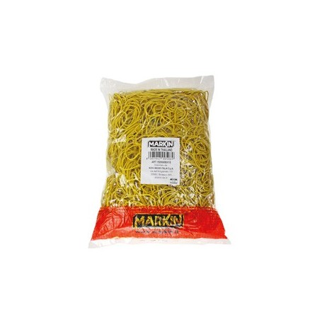 ELASTICO GOMMA GIALLO Ã70 SACCO DA 1KG MARKIN - Y525G070X15