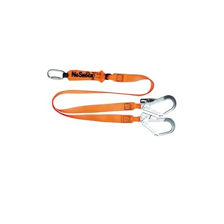 ASSORBITORE DI ENERGIA CON DOPPIO GANCIO 2M ARANCIO DELTAPLUS - AN213200ZDD