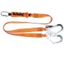 ASSORBITORE DI ENERGIA CON DOPPIO GANCIO 2M ARANCIO DELTAPLUS - AN213200ZDD