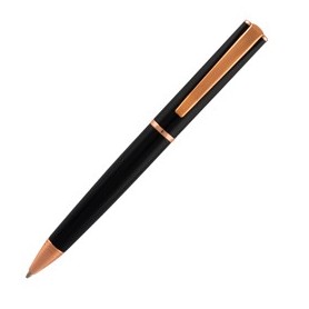 PENNA SFERA IMPRESSAÂ¢ NERO-ROSEGOLD PUNTA M MONTEVERDE - J029865