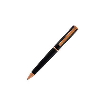 PENNA SFERA IMPRESSAÂ¢ NERO-ROSEGOLD PUNTA M MONTEVERDE - J029865