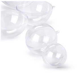 SFERA APRIBILE IN POLISTIRENE TRASPARENTE Ã¸160MM RI.PLAST - 5064106