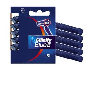 GILLETTE BLUE II STANDARD - KIT 5 RASOI USAGETTA - GL001
