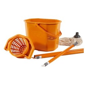 KIT PAVIMENTI (SECCHIOSTRIZZA+MOP+MANICO130CM) PERFETTO - 0469F