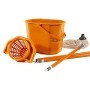 KIT PAVIMENTI (SECCHIOSTRIZZA+MOP+MANICO130CM) PERFETTO - 0469F