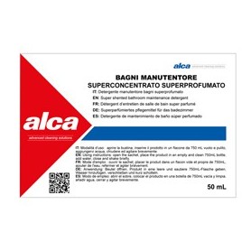 BUSTINA 50ML MANUTENTORE BAGNI LINEA MONODOSE ALCA - ALC1039