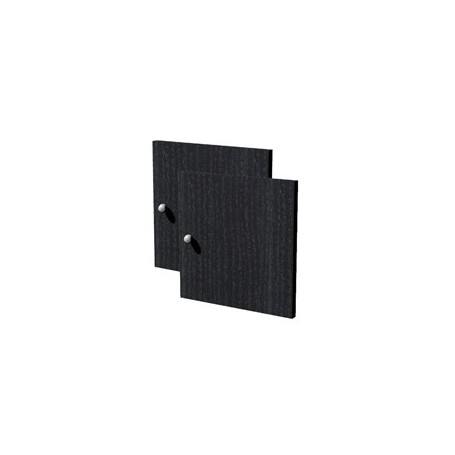 COPPIA ANTINE NERO VENATO PER LIBRERIA RAINBOW - 2A MAXC/8