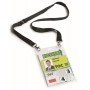10 PORTANOMI A6 CON CORDONCINO NERO DURABLE - 8525-01