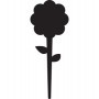 SET 5 SILHOUETTE TAGS 'FIORE' SECURIT - TAG-FLOWER-5