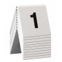 SET DA 1 A 10 NUMERI PER I TAVOLI SECURIT - TN-1-10-WT