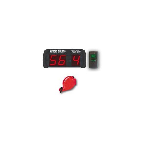 KIT COMPLETO ELIMINA CODE MULTIFUNZIONE (2 NUMERI + 9 SPORTELLI) PRINTEX - TR/DIS MDP-M21
