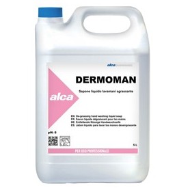 SAPONE LIQUIDO 5LT PER SPORCO MEDIO DERMOMAN ALCA - ALC578