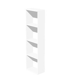 LIBRERIA ALTA A GIORNO 40X32CM - H196CM BIANCO - LALTL40_3