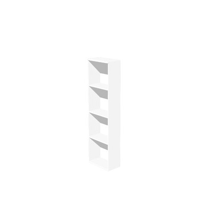 LIBRERIA ALTA A GIORNO 40X32CM - H196CM BIANCO - LALTL40_3