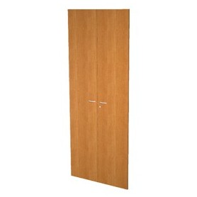 COPPIA ANTE IN MELAMIN. X LIBRERIA ALTA L76CM NOCE CHIARO - ALBLTL76_4