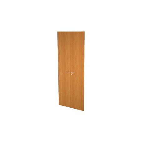 COPPIA ANTE IN MELAMIN. X LIBRERIA ALTA L76CM NOCE CHIARO - ALBLTL76_4