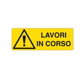 CARTELLO ALLUMINIO 35X12