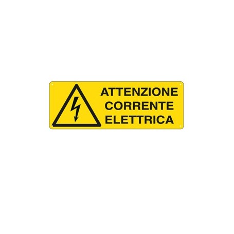 CARTELLO ALLUMINIO 35X12
